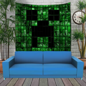 Панно тапестрі (гобелен)з 3D з принтом Minecraft My Life