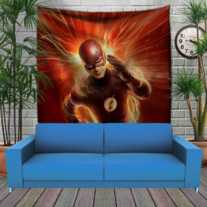 Панно тапестрі (гобелен)з 3D з принтом Флеш