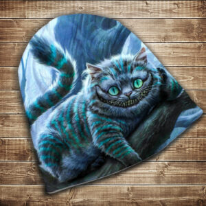 Шапка з 3D принтом-Чеширський Кіт на дереві Всі розміри