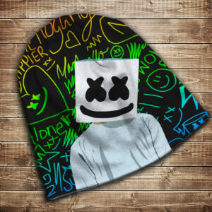 Шапка з 3D принтом-DJ Marshmello Fan Всі розміри