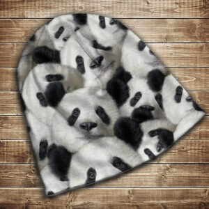 Шапка з 3D принтом-Пандоманія Всі розміри