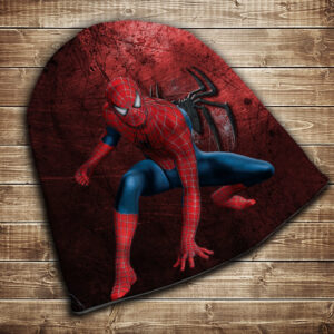 Шапка з 3D принтом-Спайдермен Red Всі розміри