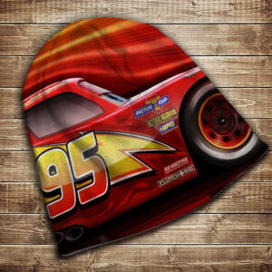 Шапка з 3D принтом-Cars Тачки Маквін постер Всі розміри