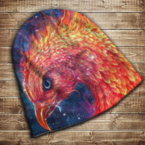 Шапка з 3D принтом-Фенікс Всі розміри