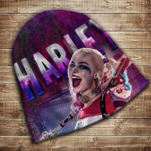 Шапка з 3D принтом-Харлі Квін/ harley quinn Всі розміри
