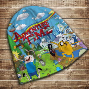 Шапка з 3D принтом-Час пригод. Всі герої Всі розміри