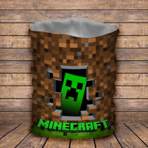 Баф з 3D принтом Minecraft Logo ВСІ Розміри