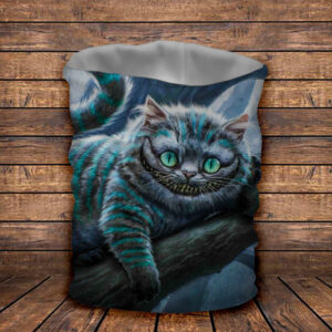 Баф з 3D принтом Чеширський Кіт на дереві ВСІ Розміри