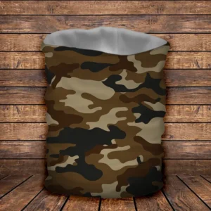 Баф з 3D принтом Camuflage brown ВСІ Розміри