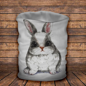 Баф з 3D принтом Іди за білим кроликом ВСІ Розміри