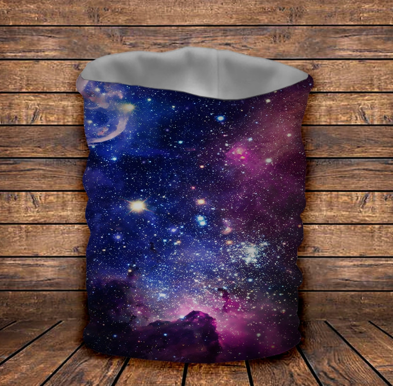 Баф з 3D принтом Космос 01 ВСІ Розміри