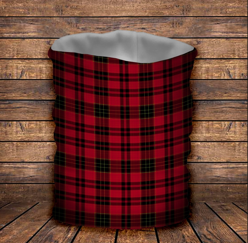 Баф з 3D принтом red tartan ВСІ Розміри
