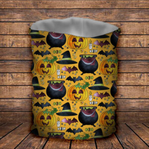 Баф з 3D принтом Хеловін. Гарбузи шляпи ВСІ Розміри