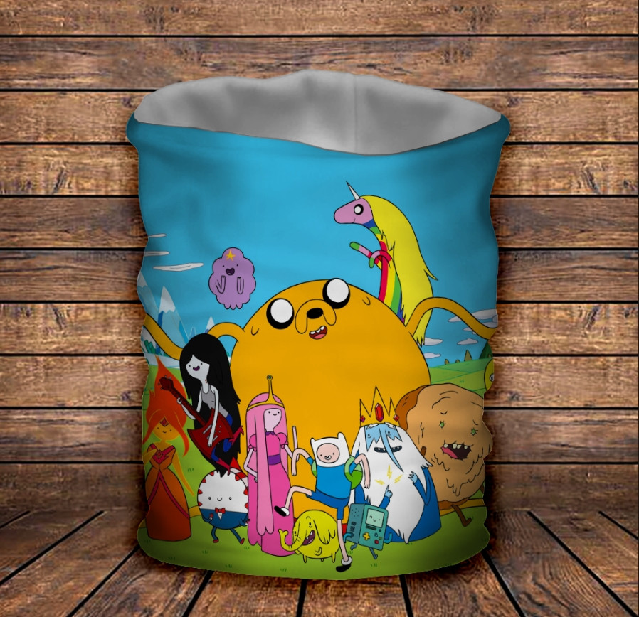 Баф з 3D принтом Час пригод. ВСІ Розміри