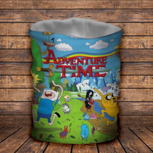 Баф з 3D принтом Час пригод. Всі герої ВСІ Розміри