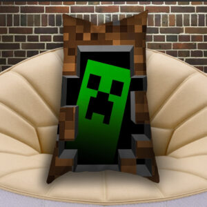 Подушка з 3D принтом Minecraft Logo