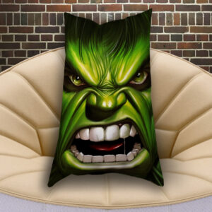 Подушка з 3D принтом Халк вільний і злий