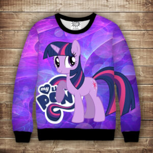 Світшот p принтом Іскорка My little pony Twilight ВСІ Розміри Преміум тканина