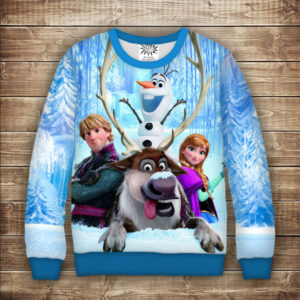 Світшот з принтом Frozen / Холодне Серце-Ельза