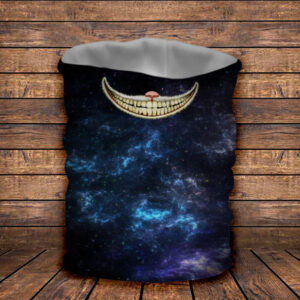 Баф з 3D принтом Посмішка Чеширського Кота ВСІ Розміри