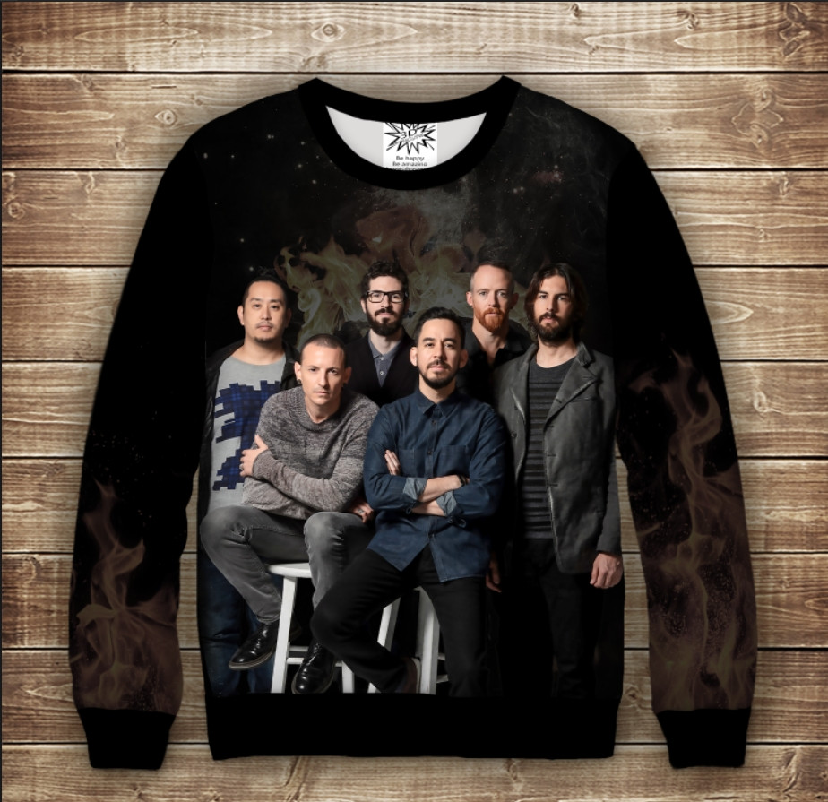 Світшот 3D LINKIN PARK ВСІ Розміри Преміум тканина