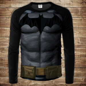 Лонгслив реглан 3D Бетмен ВСІ Розміри Преміум тканина