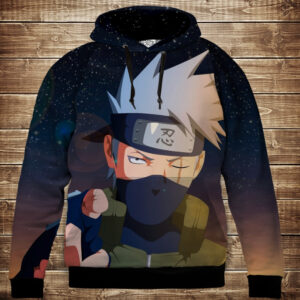 Толстівка с 3D принтом на тему: Naruto Cosmixта дорослі розміри ВСІ Розміри Преміум тканина