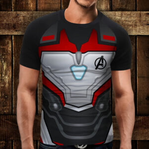 Футболка-реглан с 3D принтом Айронмен Броня 2 Дорослі і Дитячі розміри ВСІ Розміри Преміум тканина