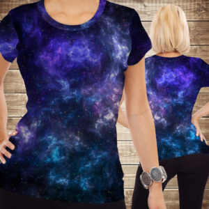 Футболка з 3D принтом на тему Космос Дорослі і дитячі розміри ВСІ Розміри Преміум тканина