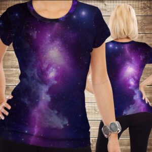 Футболка з 3D принтом на тему Всесвіт і Космос Дорослі і дитячі розміри ВСІ Розміри Преміум тканина