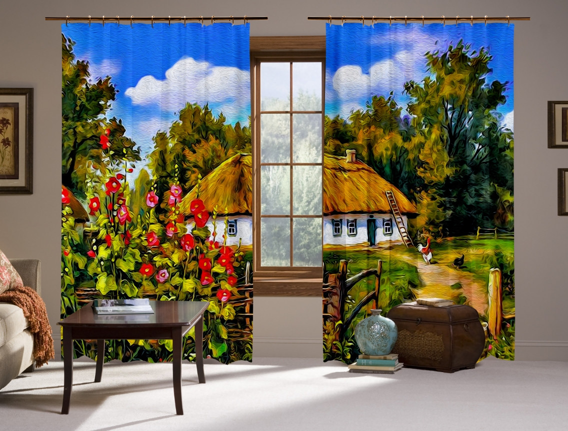 Штори Фотоштори Українська хата 2