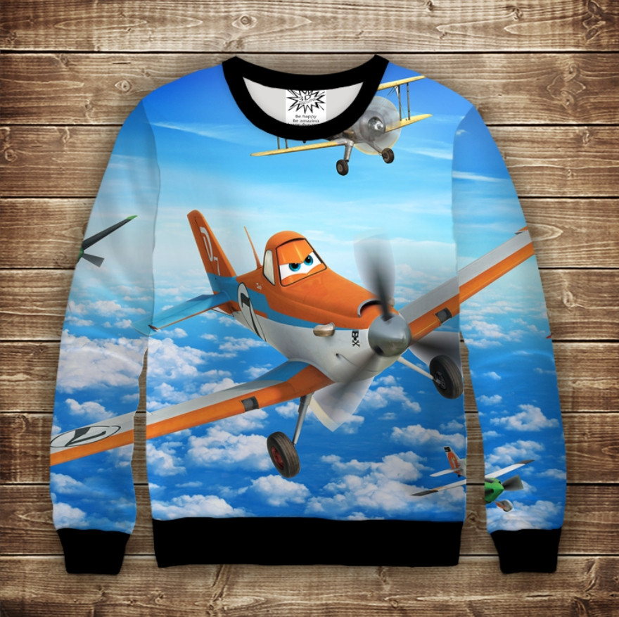 Свитшот Planes Літачок Пілюк ВСІ Розміри Преміум тканина