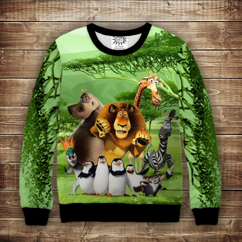 Свитшот Мадагаскар ВСІ Розміри Преміум тканина