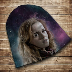 Шапка з 3D принтом на тему - Герміона Ґрейнджер. Гаррі Поттер. Всі розміри і сезони. ВСІ Розміри