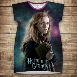 Плаття-туніка 3D Герміона Ґрейнджер. Гаррі Поттер Дорослі і Дитячі розміри ВСІ Розміри Преміум тканина