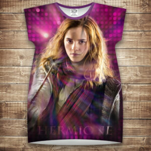 Плаття-туніка 3D Герміона Ґрейнджер Дорослі і Дитячі розміри ВСІ Розміри Преміум тканина