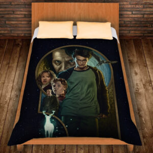 Плед з 3D принтом на тему - Гаррі Поттер та в'язень Азкабана 150х200 см.