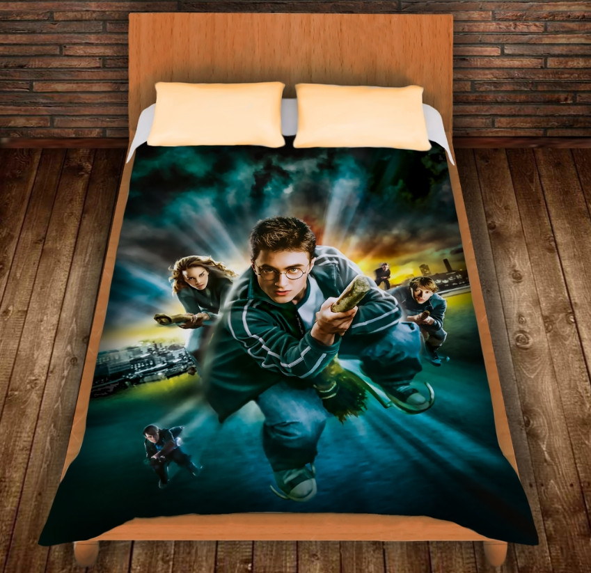 Плед з 3D принтом на тему - Гаррі Поттер