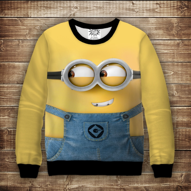 Світшот Посііпака в джинсах ВСІ Розміри Преміум тканина