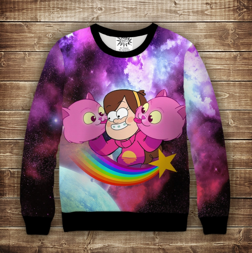 Світшот 3D Мейбл Дорослі і дитячі розміри ВСІ Розміри Преміум тканина