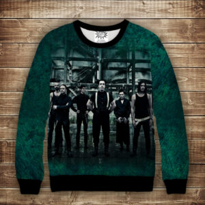 Світшот 3D GROUP RAMMSTEIN ВСІ Розміри Преміум тканина