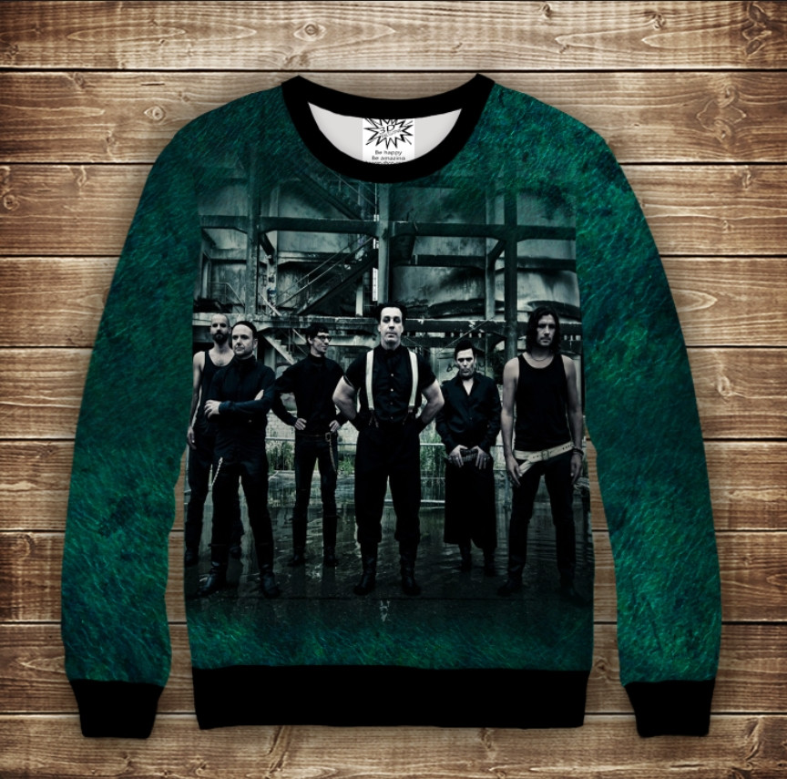 Світшот 3D GROUP RAMMSTEIN ВСІ Розміри Преміум тканина