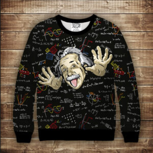 Світшот 3D Розрахунки Енштейна ВСІ Розміри Преміум тканина