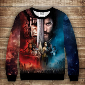 Світшот 3D Warcraft Варкрафт ВСІ Розміри Преміум тканина