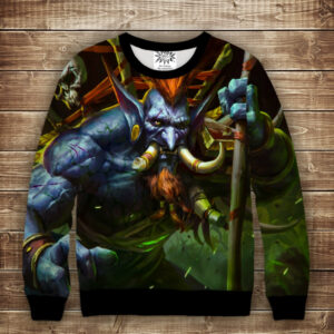 Світшот 3D VOL'JIN WARCRAFT ВСІ Розміри Преміум тканина