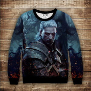 Світшот 3D WITCHER ВСІ Розміри Преміум тканина