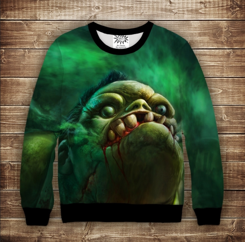 Світшот Dota 2 Pudge ВСІ Розміри Преміум тканина