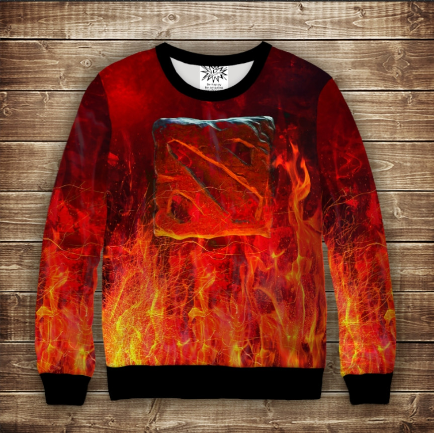 Світшот Dota 2 Logo ВСІ Розміри Преміум тканина