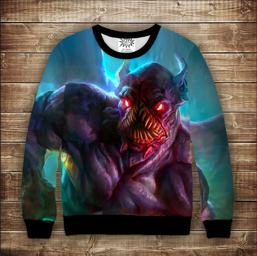 Світшот 3D Дота Нічний Сталкер Night Stalker Dota 2 ВСІ Розміри Преміум тканина