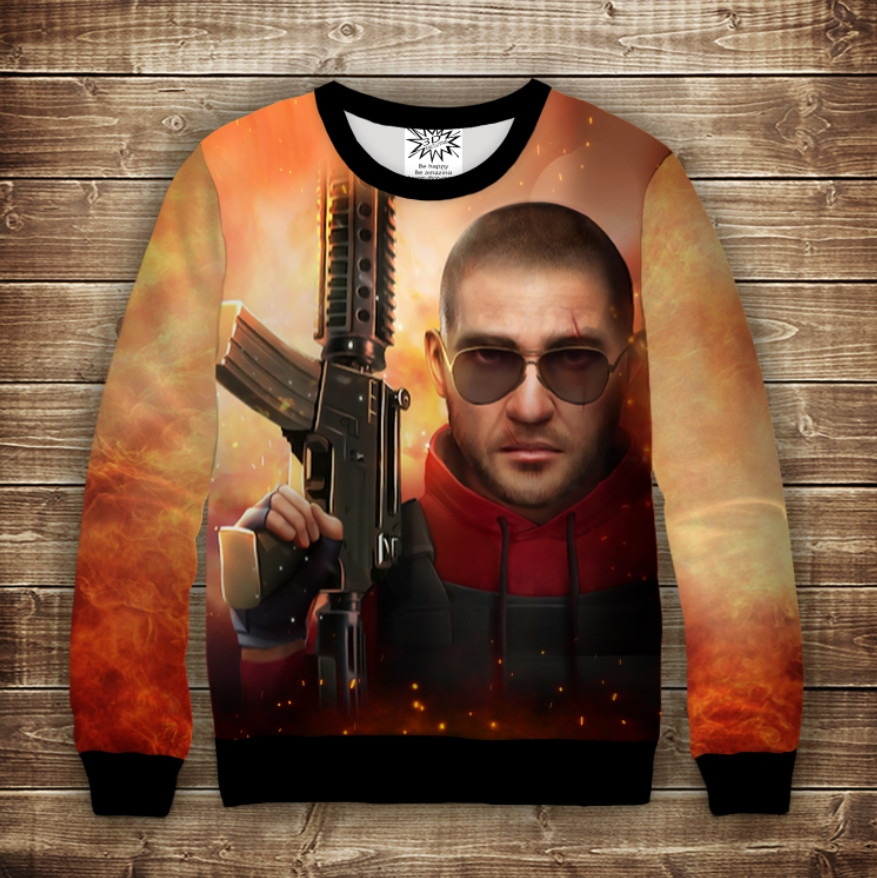 Світшот з 3D принтом: Standoff 2. Дитячі і дорослі розміри ВСІ Розміри Преміум тканина